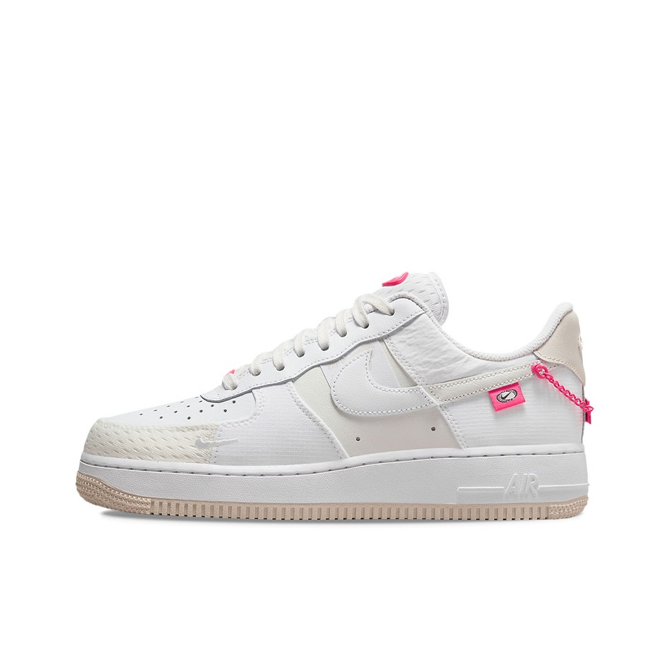 Nike Shoes Air Force 1 - ナイキ エアフォース1 スケートボードシューズ レディース ロートップ ホワイト/ピンク