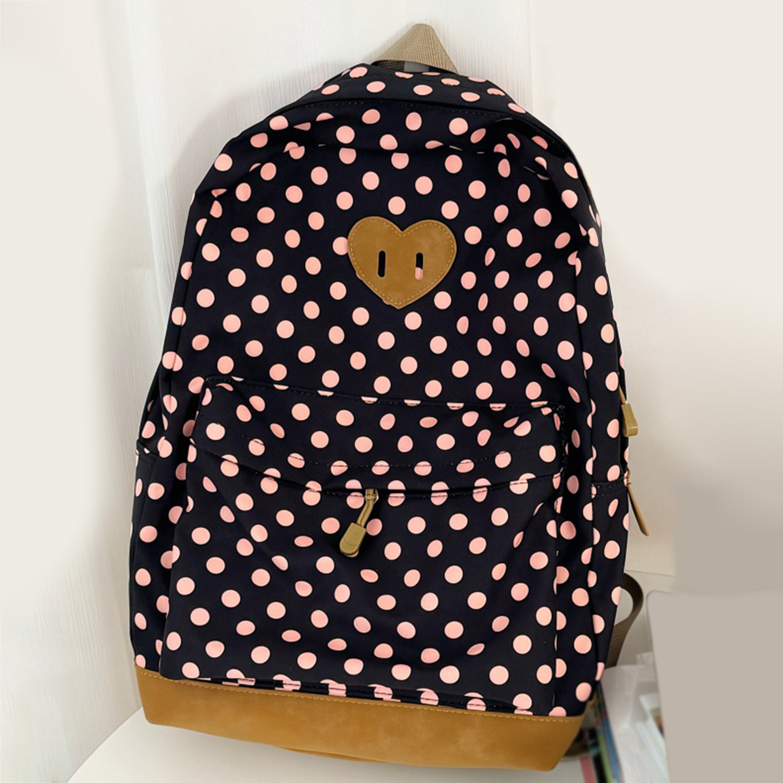 レディース向けレトロポータブルスクールバッグ、ジッパー付きポ - Fashion Backpack Women のレビューと価格