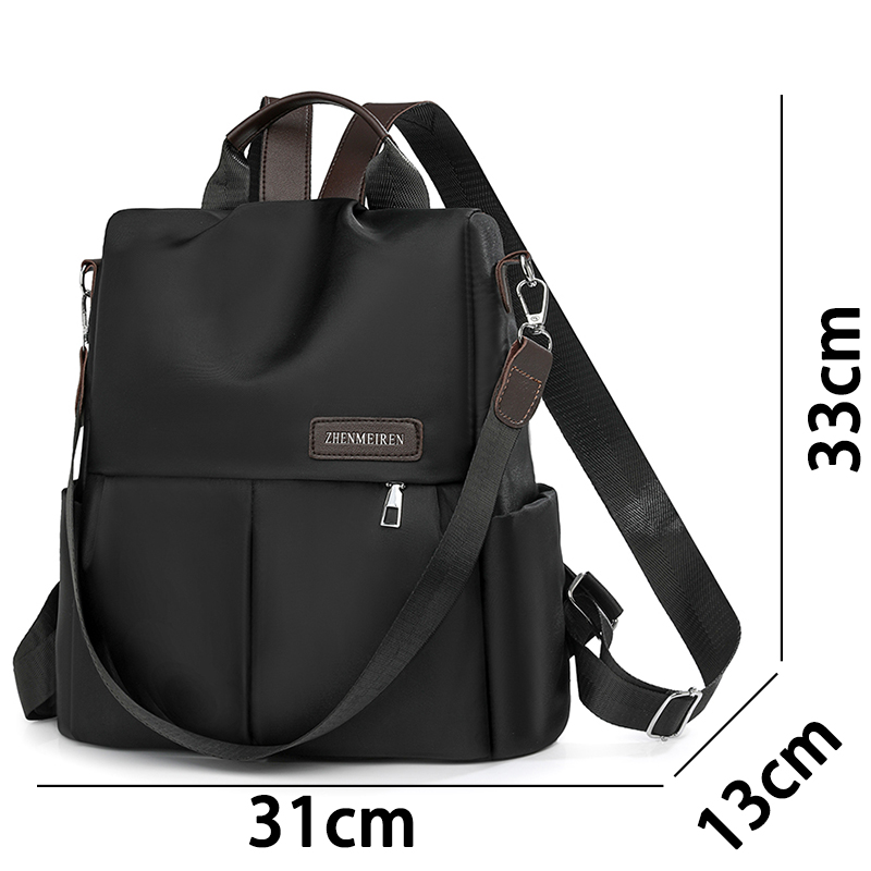 レディース ヴィンテージ ナイロン バックパック 大容量 防 - Travel Backpack Anti Theft のレビューと価格