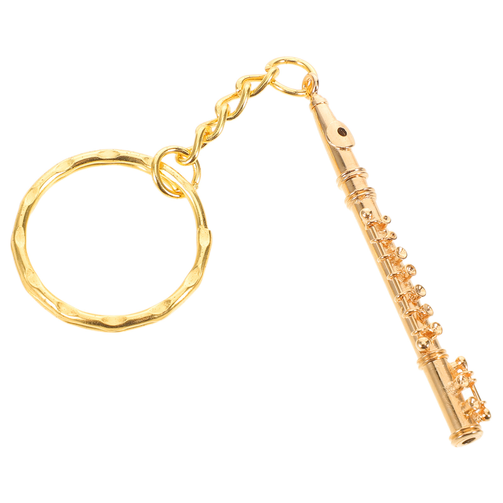 ミニメタルフルートキーホルダー ヴィンテージレトロ音楽キーリ - Mini Backpack Purse のレビューと価格