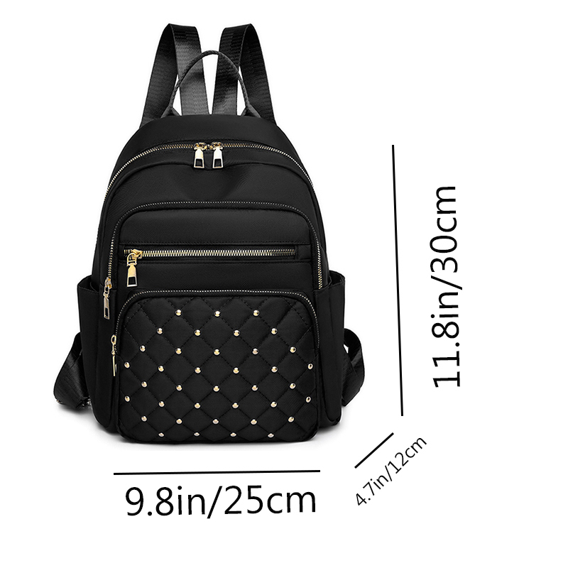 日常着用に適した柔らかい生地の女性用バックパック、サイドポケ - Mini Backpack Purse のレビューと価格