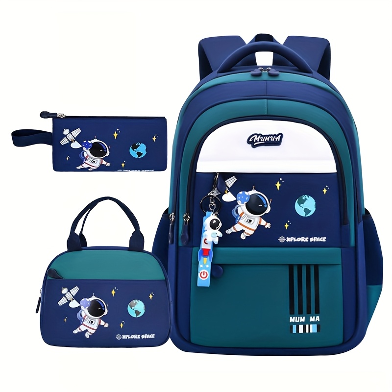 新しい宇宙飛行士の漫画バックパック、学校やクリスマスギフト用 - School Backpack Teen のレビューと価格